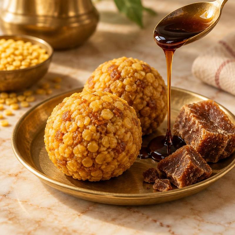 Pasiparuppu Laddu