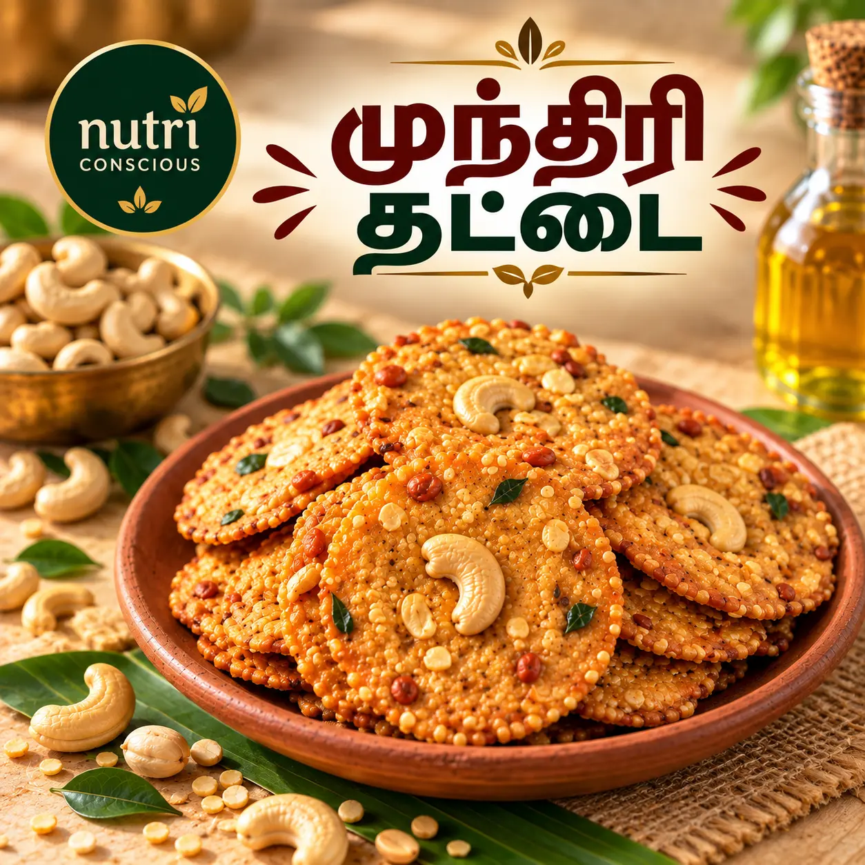 Cashew Thattai